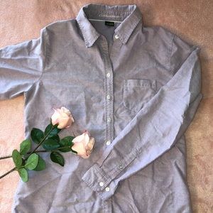 Lavender button up top.